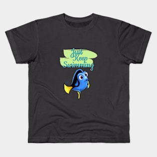 Just Keep Swimming Kids T-Shirt